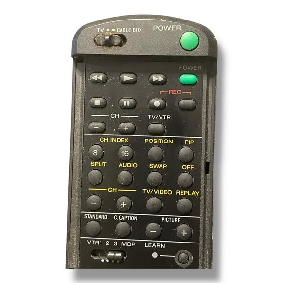 Sony TV Remote Control RM-Y114A OEM KP53XBR35 KP53XBR25 KP61XBR28 KPR46XBR15 - Picture 5 of 9